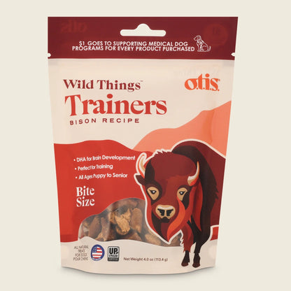 Otis Bison Training Dog Treats (4oz)