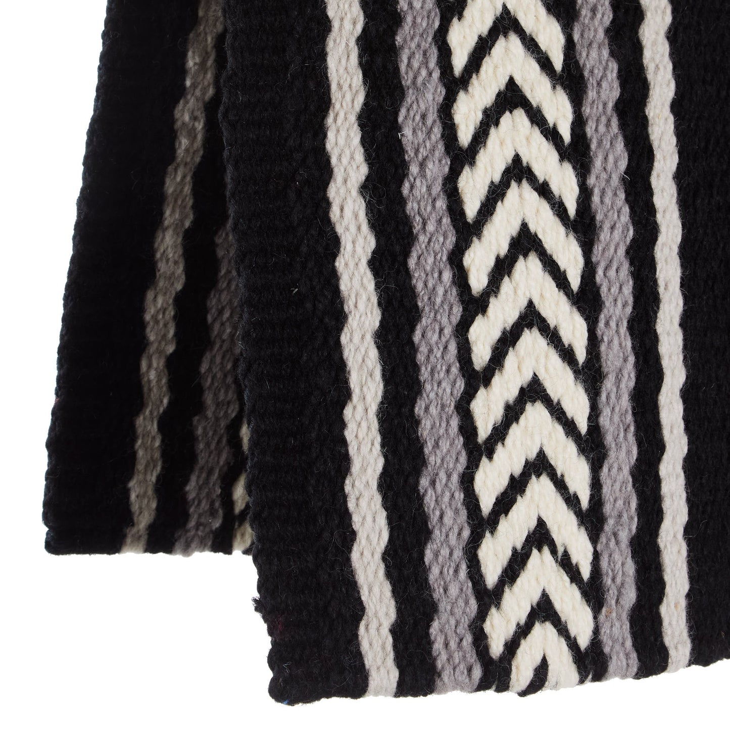 1425-4 Iron Horse 36inx34in New Zealand Wool Saddle Blanket MULTI