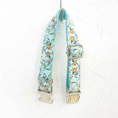 Golden Retriever Flower Collar - Sizes Xs To Xl