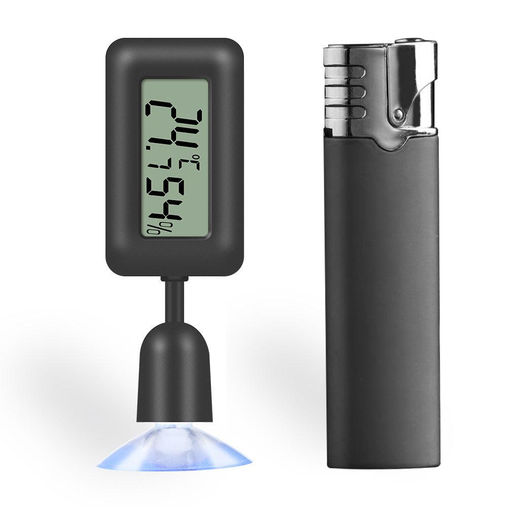 Glow-In-The-Dark Reptile Thermometer With Large Suction Cup