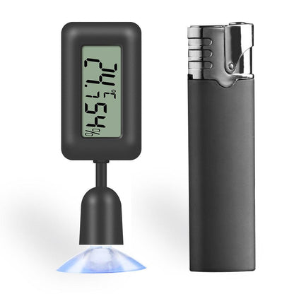 Glow-In-The-Dark Reptile Thermometer With Large Suction Cup