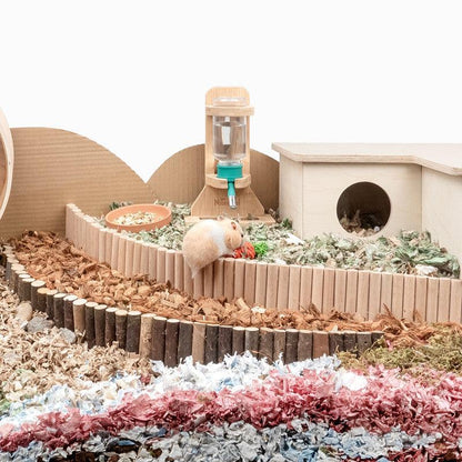 Rustic Woodland Hamster Swing