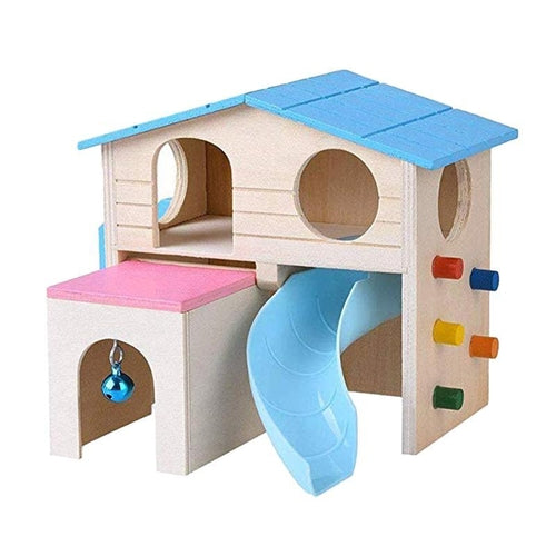 Natural Wood Hamster Hideout Rustic And Eco Friendly Nest For Your