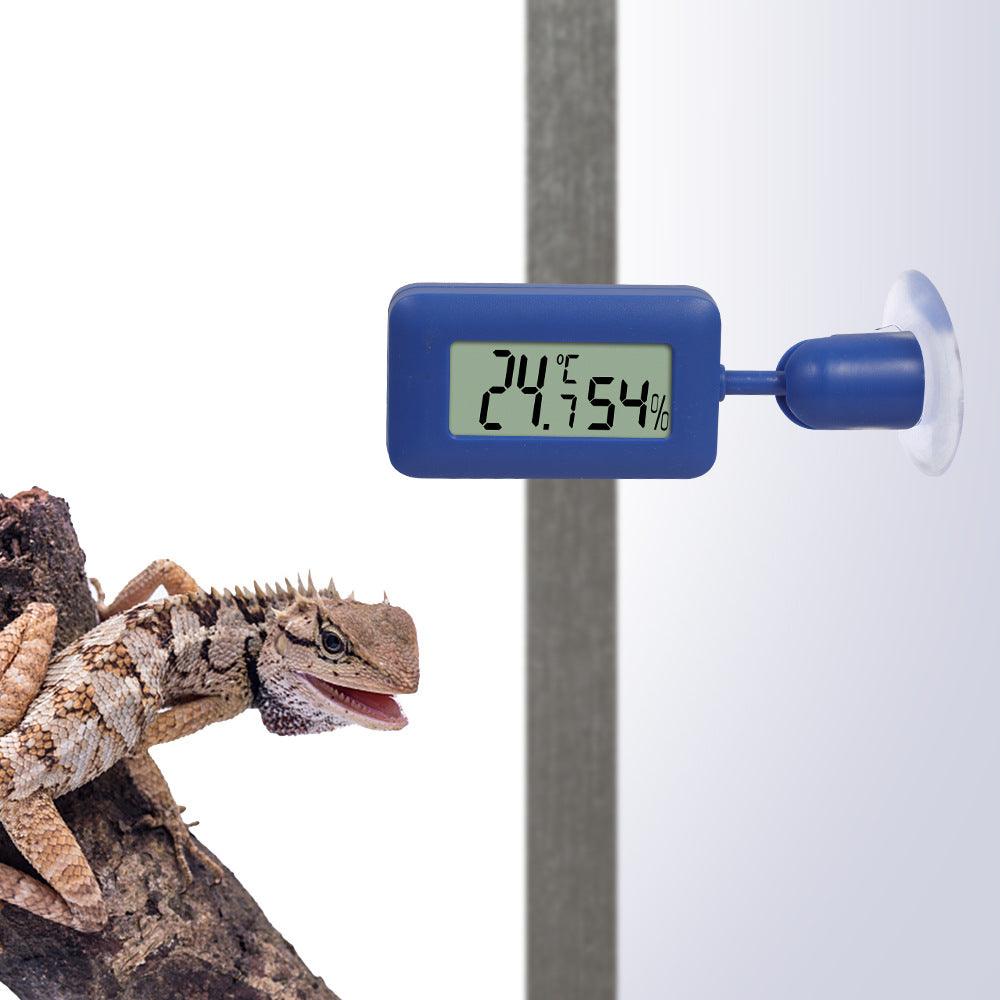 Glow-In-The-Dark Reptile Thermometer With Large Suction Cup