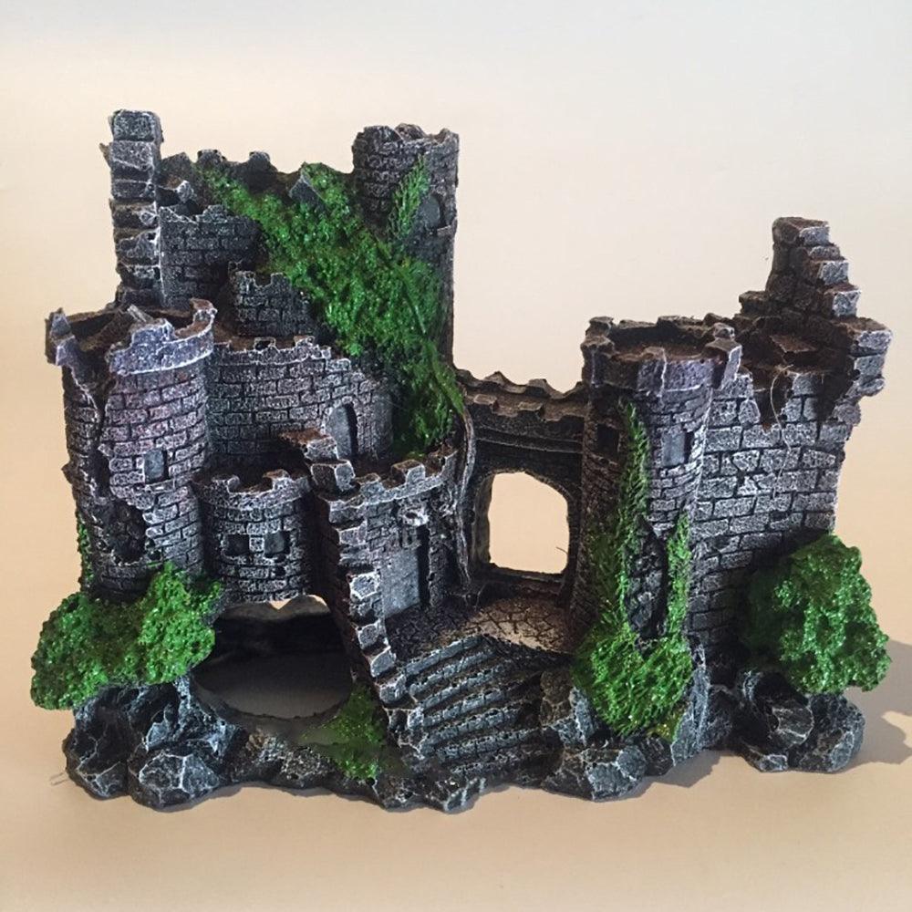 Enchanted Resin Castle Aquarium Decor