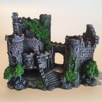 Enchanted Resin Castle Aquarium Decor