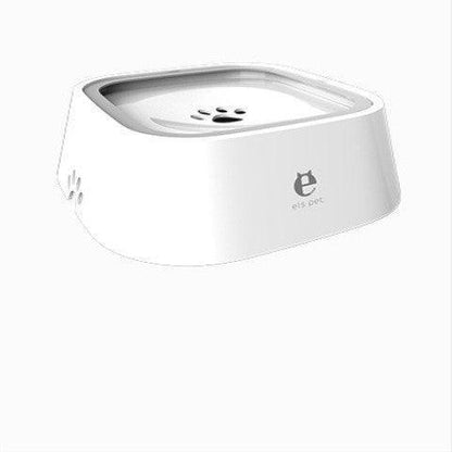 1.5L Large Capacity Anti-Overflow Floating Water Bowl For Dogs - Say Goodbye To Wet Mouths!