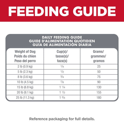 Hill's Science Diet Adult Sensitive Stomach & Skin Small & Mini Chicken Recipe Dry Dog Food Bag