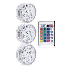 16 Colors Rgb Submersible Pool Light With Rf Remote Control - Illuminate Your Water Wonderland