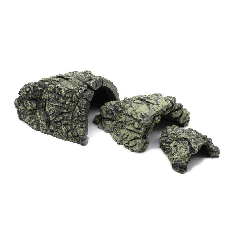 Reptile Retreat: Resin Climbing Platform For Pet Terrariums