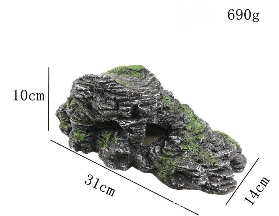 Tortoise Haven: Resin Rockery For Climbing And Sunbathing