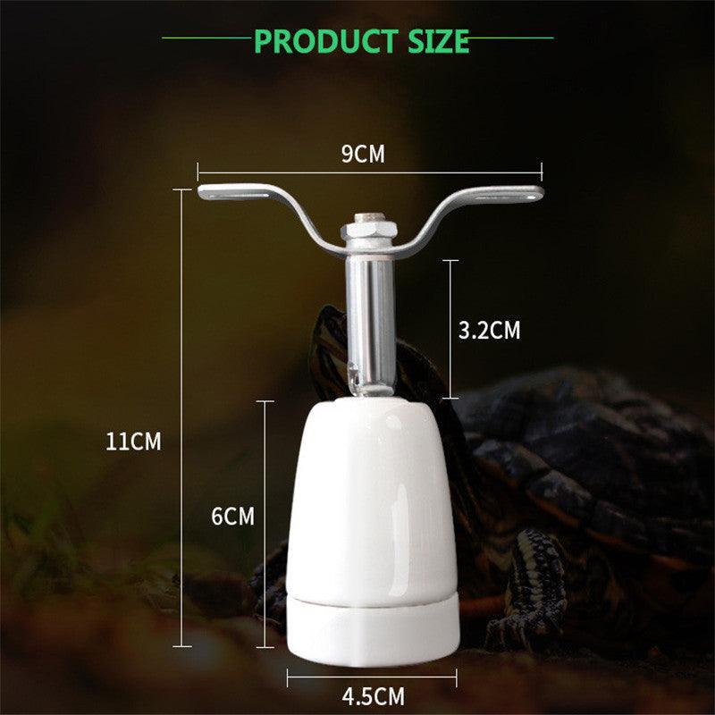 Reptile Pro 400W Ceramic Heat Lamp Holder With Rotating Base