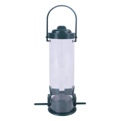 Outdoor Hanging Bird Feeder - Stylish Garden Decoration For Plastic Birds Food Dispensing