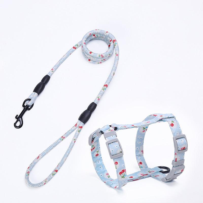 I-Shaped Cat Traction Harness With Adjustable Leash - Ultimate Freedom For Your Feline Friend