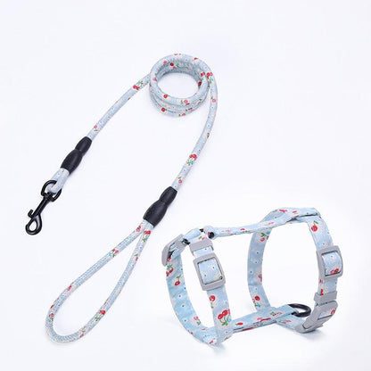 I-Shaped Cat Traction Harness With Adjustable Leash - Ultimate Freedom For Your Feline Friend