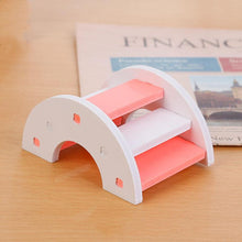 Rainbow Arch Bridge Hamster Playground Set