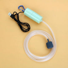 Portable Usb Aquarium Oxygen Air Pump - Silent And Energy Efficient Fish Tank Accessory