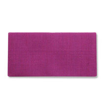 1314-90 San Juan Solid Grape Juice 36x34 New Zealand Wool Saddle Blanket