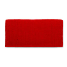 1314A-28 San Juan 34X30 Show Red New Zealand Wool Saddle Blanket