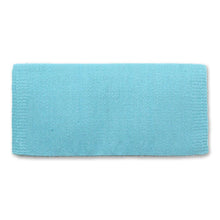 1314A-76 San Juan 34X30 Aqua New Zealand Wool Saddle Blanket