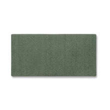 1314C-38 San Juan Solid Sage 38x34 New Zealand Wool Saddle Blanket