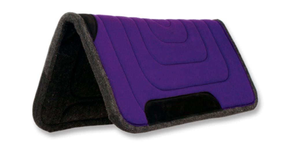 Purple 32x32 Ranch Working Felt Saddle Pad