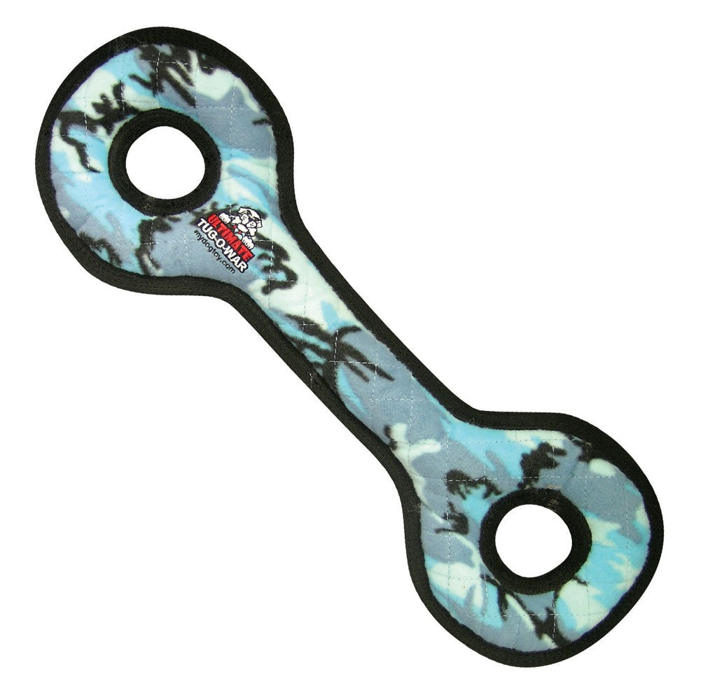 Tuffy Ultimate Tug-O-War Dog Toy Camo Blue