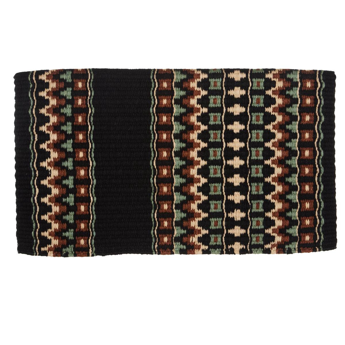 1313DOM-27 Domino 40X34 New Zealand Wool Saddle Blanket