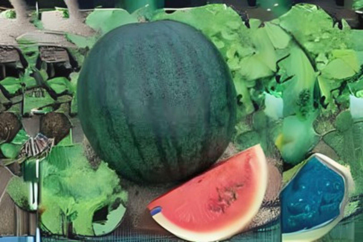 Sugar Baby Watermelon Seeds 1g | Heirloom Small Melon Citrullus lanatus for Garden, Personal Harvest