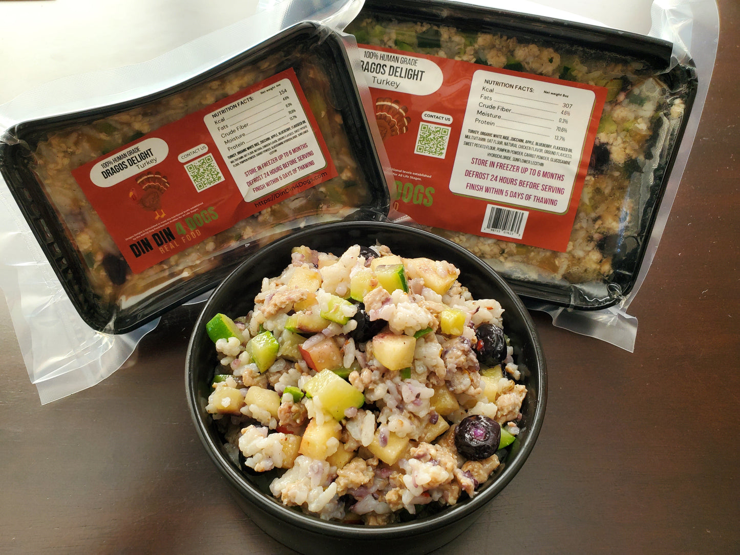 Chicken And Turkey Combo Case Includes 24 8Oz Meals