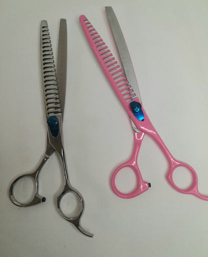 Pet Thinning Shear 8" Silver (shipped from the USA)