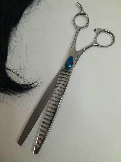 Pet Thinning Shear 8" Silver (shipped from the USA)