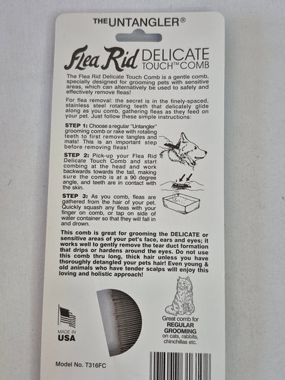 Flea & Tick Comb - USA made