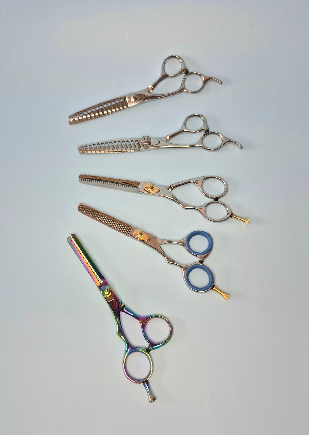 Tamsco Left Handed Triple Ring Hair Styling Shears 5.25" (From USA)