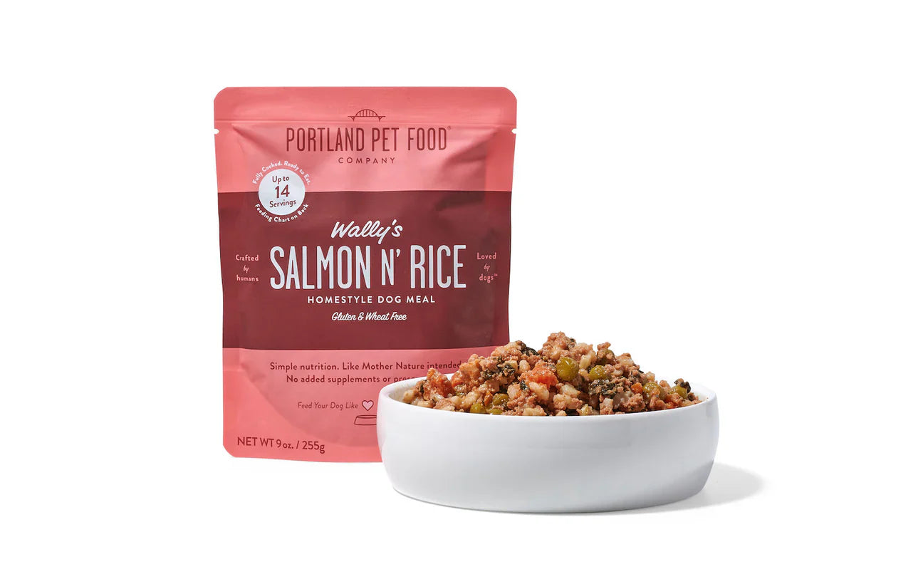 Portland Dog Wally's Salmon & Rice (9oz)