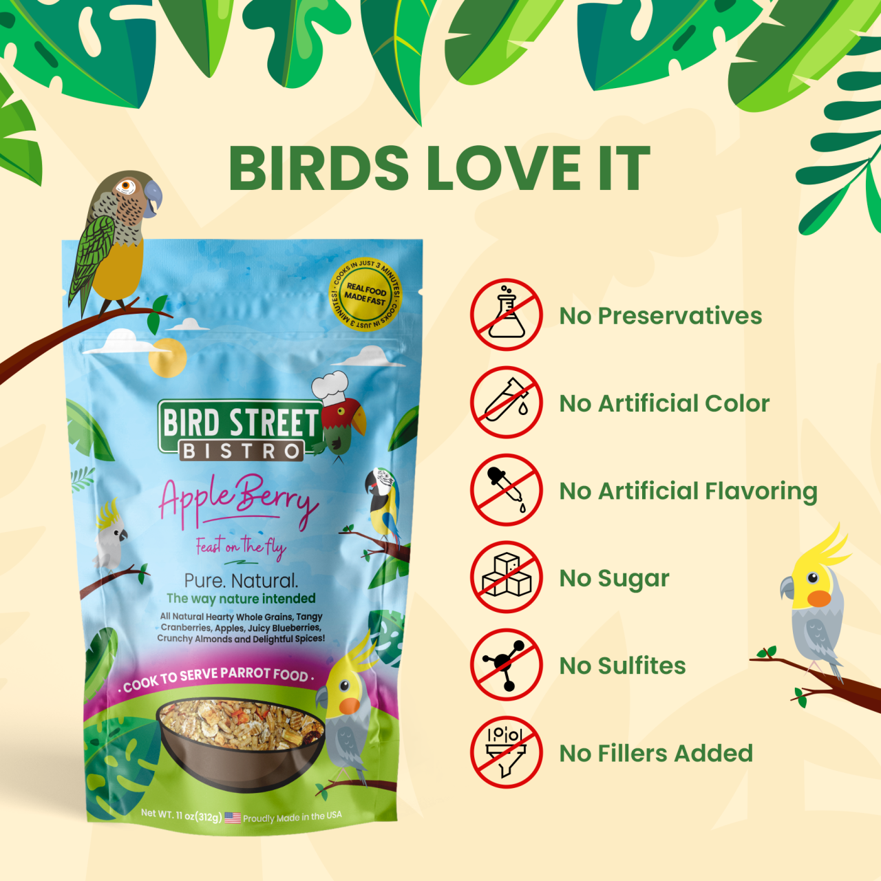 Parrot Food Super Pack
