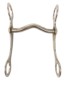 AJ Tack Low Port Grazing Miniature Horse Bit