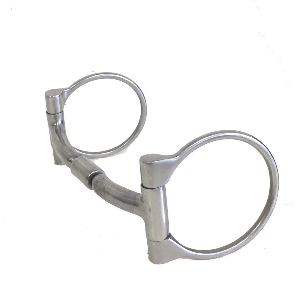 AJ Tack Billy Allen Sweet Iron Dee Ring Bit – Walnut Creek Pets LLC
