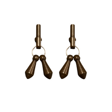 AJ Tack Antique Brown Jingle Bobs