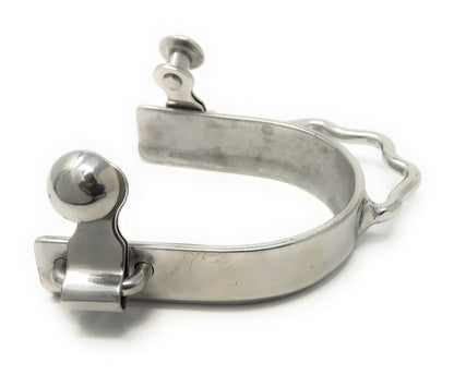AJ Tack Ladies Stainless Steel Bumper Spurs