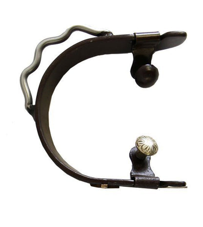 AJ Tack Men's Antique Brown Praying Cowboy Bumper Spurs