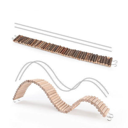 Rustic Woodland Hamster Swing