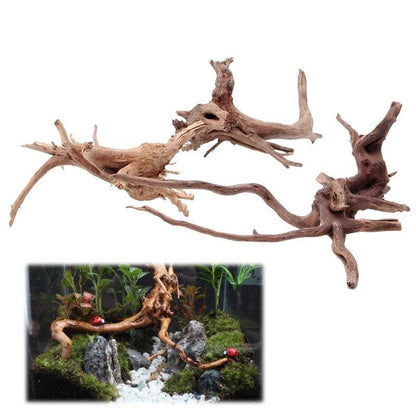 Rustic Driftwood Aquarium Decor - Natural Sunken Tree Root For Stunning Underwater Landscapes