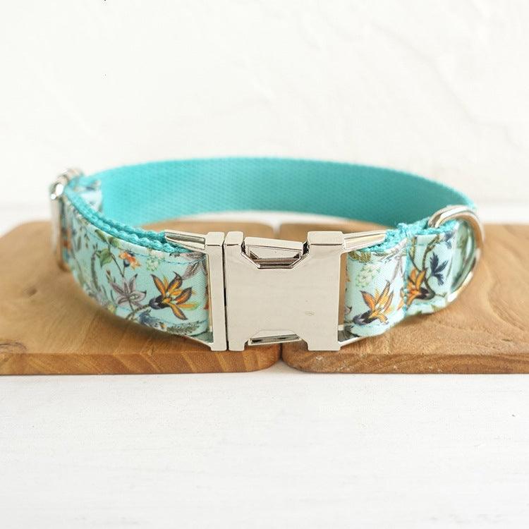 Golden Retriever Flower Collar - Sizes Xs To Xl