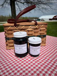 Miller’s Black Raspberry Jelly | Authentic Local Amish-Made Seedless Spread