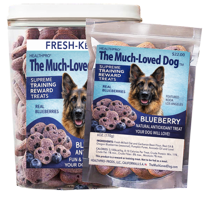 Much Loved Dog™ - Blueberry Antioxidant REFILL, 6 oz.