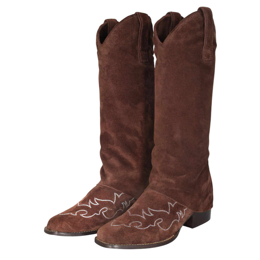 TuffRider Laureate Luxe Western Suede Boots