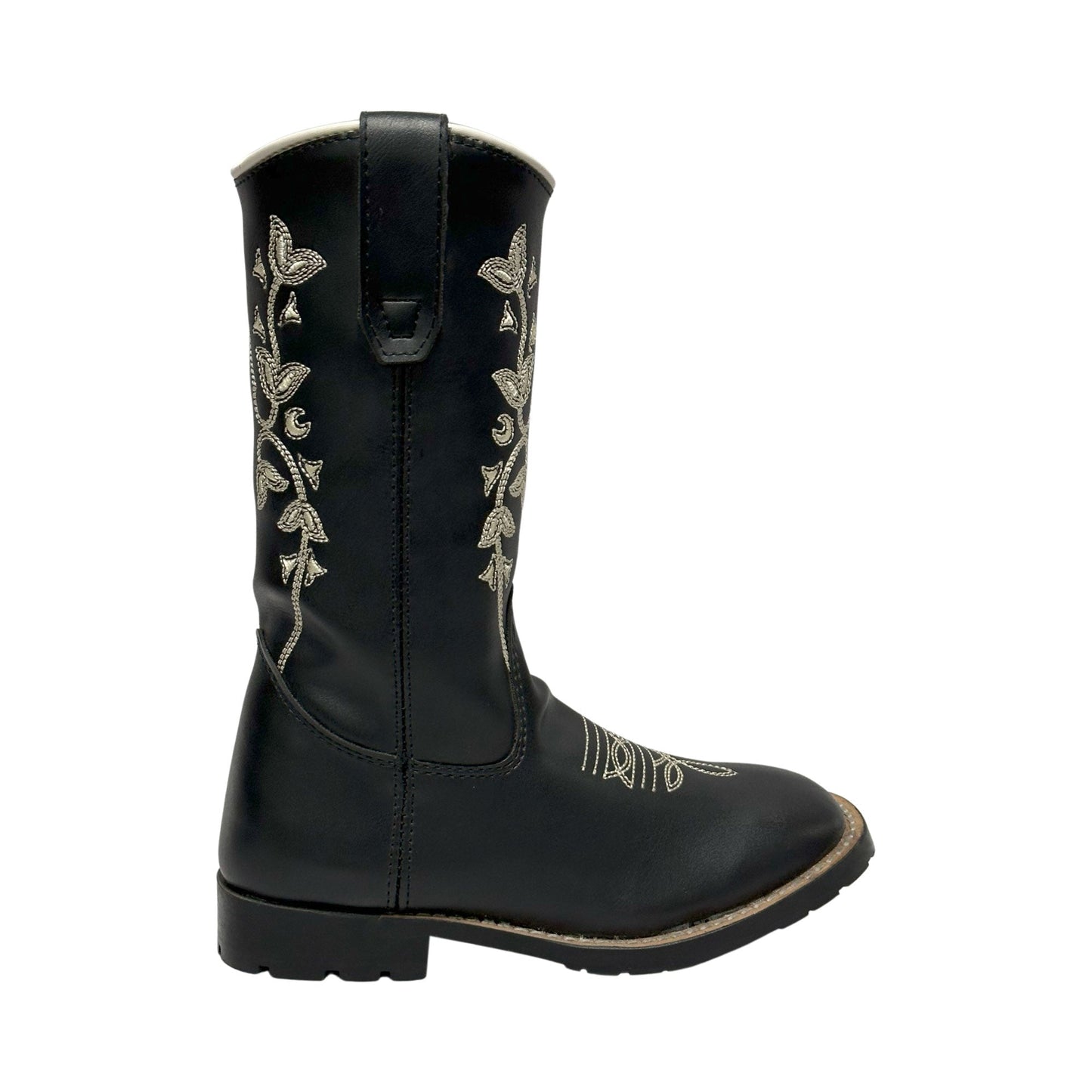 TuffRider Toddler Black Floral Western Boot