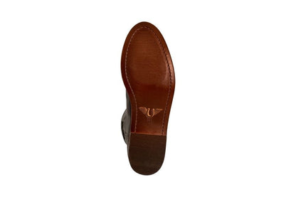 TuffRider Men's El Paso Leather Embroidered Round Toe Western Boots