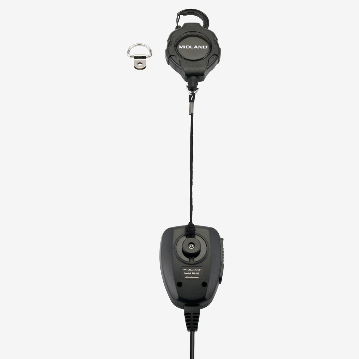 MicroMobile Retractable Microphone Tether - MXMCBK